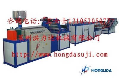 網狀撕裂膜機組、PP電纜填充繩設備與撕裂捆扎繩機組 塑料橡膠網在電纜填充繩生產中的核心應用